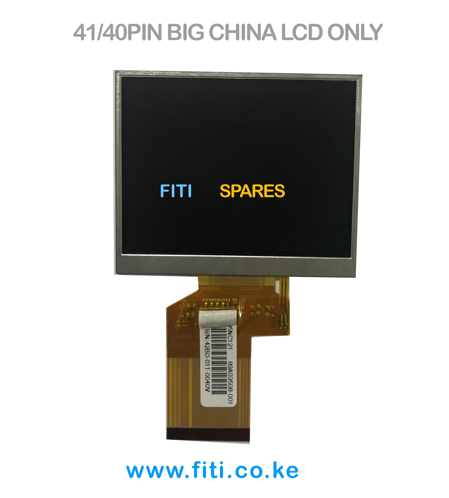 41/40PIN BIG CHINA LCD ONLY